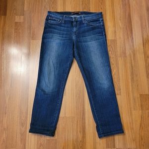 Joe's jeans crop straight slim